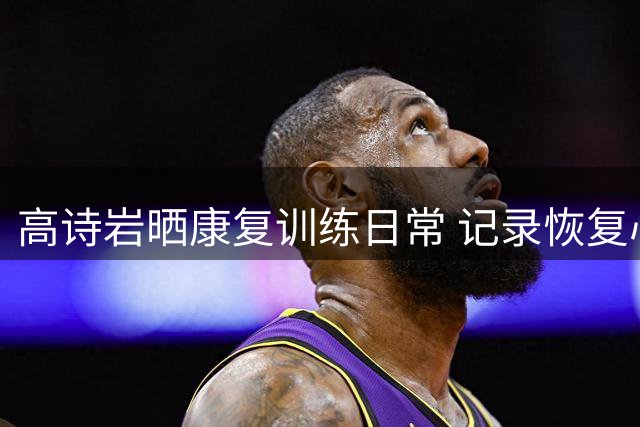 高诗岩晒康复训练日常 记录恢复心路历程